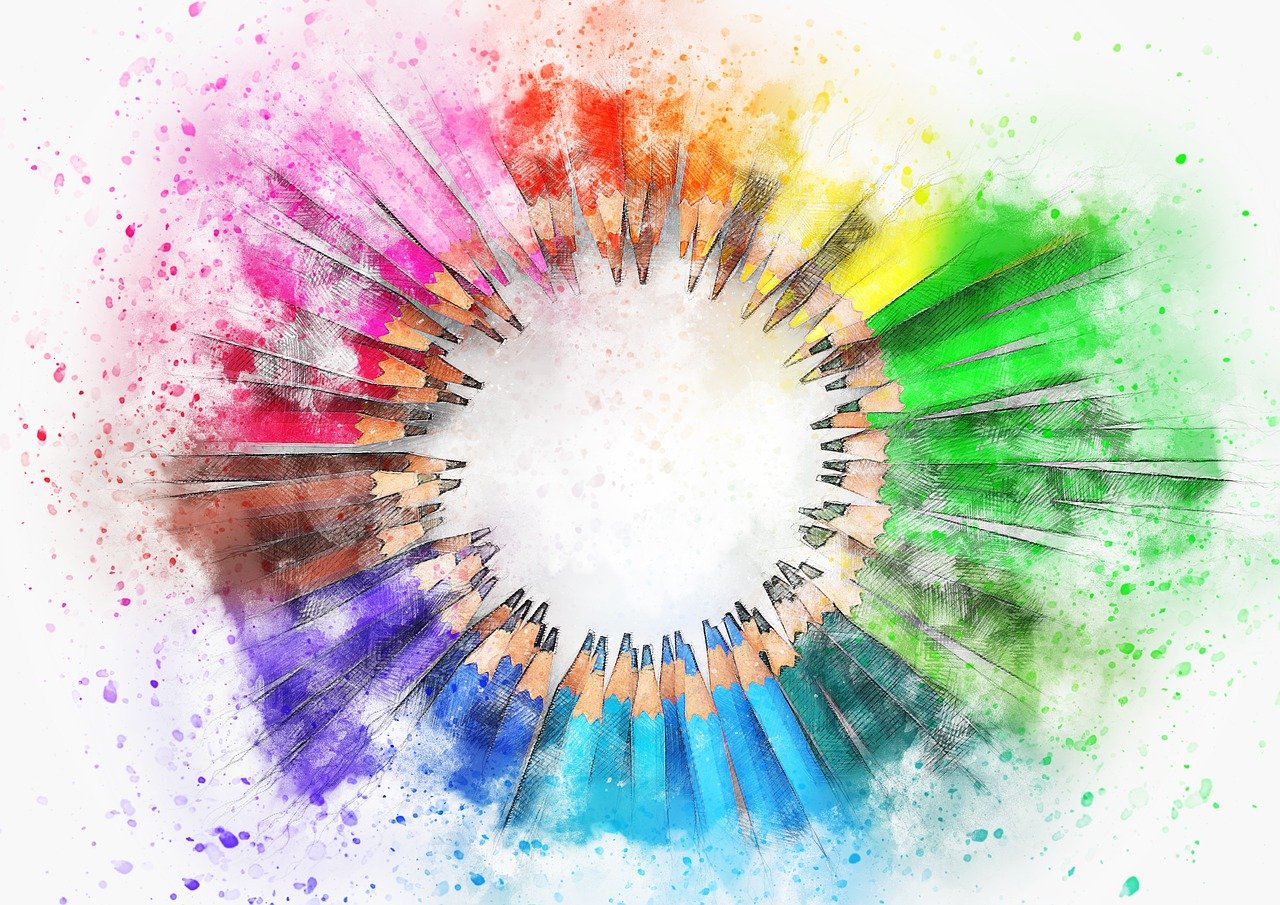 pixabay illustration crayon de couleur